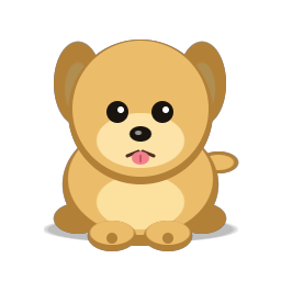 Golden pup
