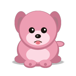 Rosy pup
